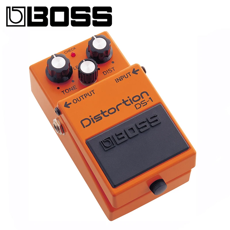 BOSS DS 1 педаль искажения эффектов для гитары басов клавиатуры с искажением уровнем