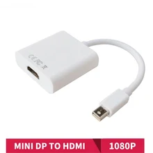400 шт.+ Mini DisplayPort DP мужчина к HDMI Женский конвертер Кабель-адаптер для APPLE MacBook Pro Air NEW ноутбуков TOSHIBA 4 К