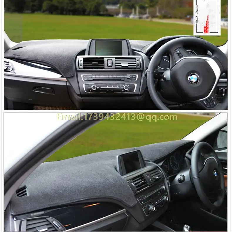 

dashmats ccessories car-styling dashboard cover for BMW 1 series F20 F21 116i 118I 120d125i 135i 2011 2012 2013 2014 2015 rhd