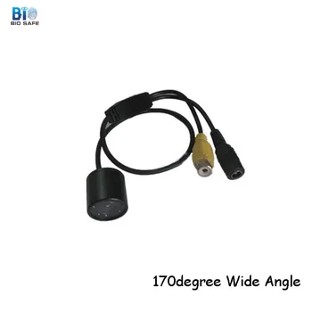 

Biostore Outdoor Waterproof Mini Lens 3.6mm PAL Infrared Camera 720P 12V Wide Angle 170degree Cameras Fish Eye Camcorders