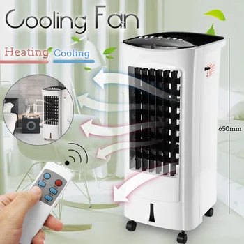 

60W/2000W 5L Portable Air Conditioner Conditioning Fan Humidifier Purifier Heating Cooling System Air Cooler Fan+Remote Control
