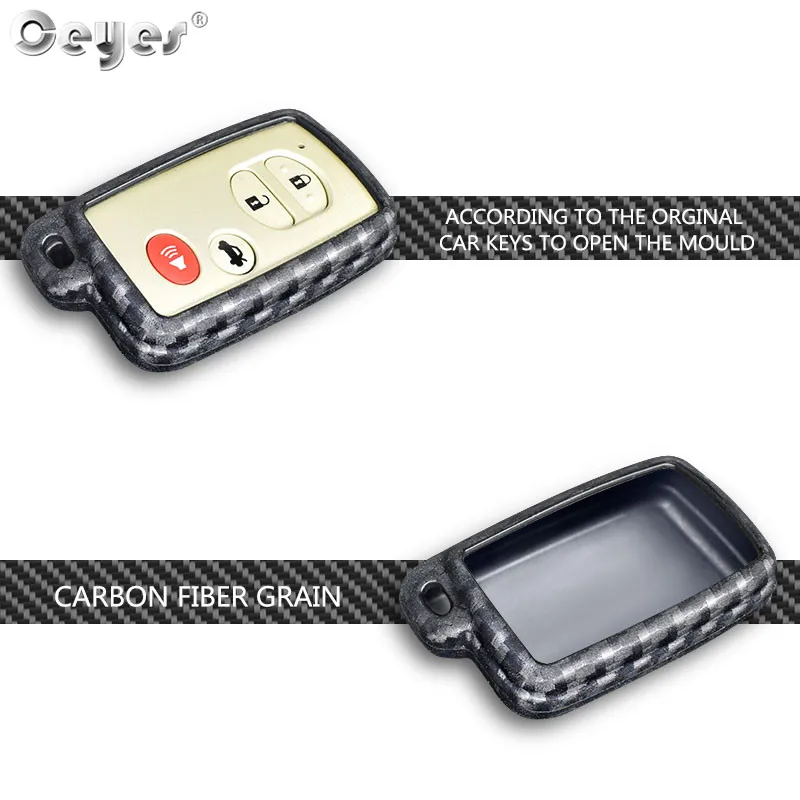 Carbon fiber key cover for TOYOTA (3)