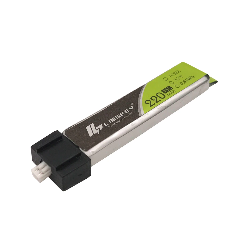 5 шт. Limskey 3 7 В 220 мАч LiPo аккумулятор 45C 1S с ультра микро подарочным ремешком для