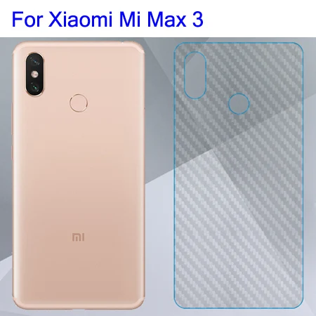 

Screen Protector Carbon Fiber Back Film Cover for Xiaomi Mi Max 3 Back Film for Xiaomi Mi A2 Lite/Mix 2S/A1 /A2 /Max 3 Pro