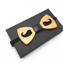 Новое поступление из полой древесины галстуки для мужчин свадебные костюмы деревянная бабочка-бабочка форма Bowknots Gravatas узкий галстук