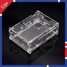 Raspberry Pi 3 Model B / Model B+ Acrylic Case Cover Shell B Plus Enclosure Box Compatible with Raspberry Pi 2 Model B
