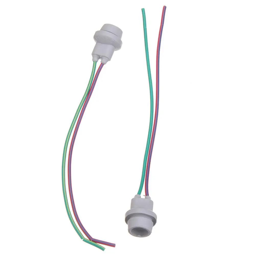 2PCS W5W T10 Car Lampholder Parking Light Base Heat Resistant Rubber