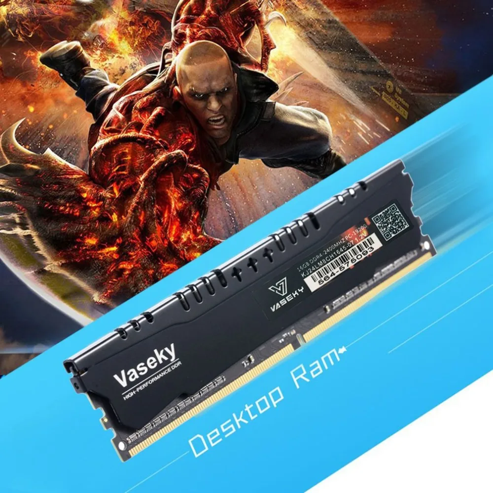 Vaseky DDR3 4 ГБ 8 16 память из ПК модуль компьютер настольный PC3 12800 1600 МГц 10600 32