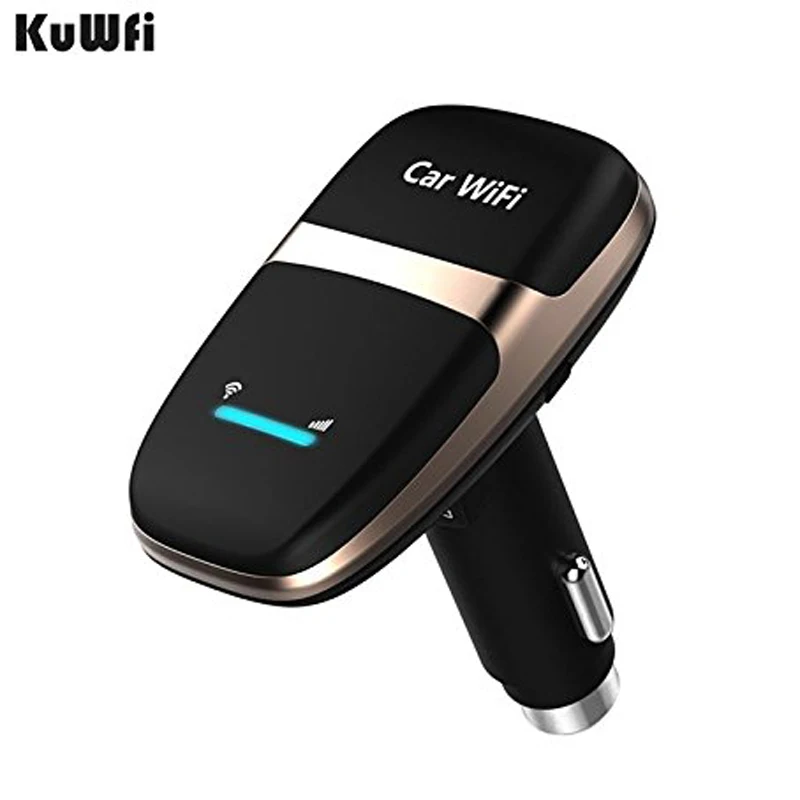 Kuwfi Unlocked 4G LTE Car Wifi font b Router b font CarFi Modem font b Router