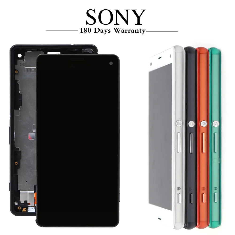 

5.2" Original LCD For SONY Xperia Z3 Display Touch Screen with Frame for SONY Xperia Z3 Dual Display LCD D6633 D6603