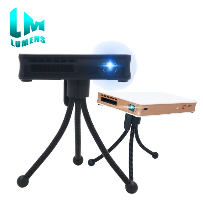 HOT DLP LED Wifi Portable Handheld 8G 16G ROM Battery Smartphone Mini Pocket Proyector for Business Home Theater Family Cinema |
