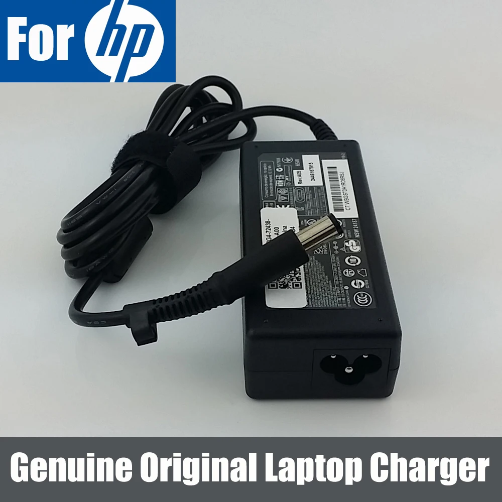Genuine Original HP Pavilion 14 Ordinateur Portable Chargeur Adaptateur AC Power Supply Cord