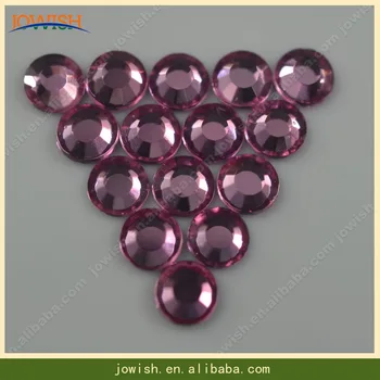 

Wholesale 50gross / bag ss30 Korean Lt Rose Hot Fix Rhinestone Crystal Flatback Loose Strass Rhinestones for clothes bags
