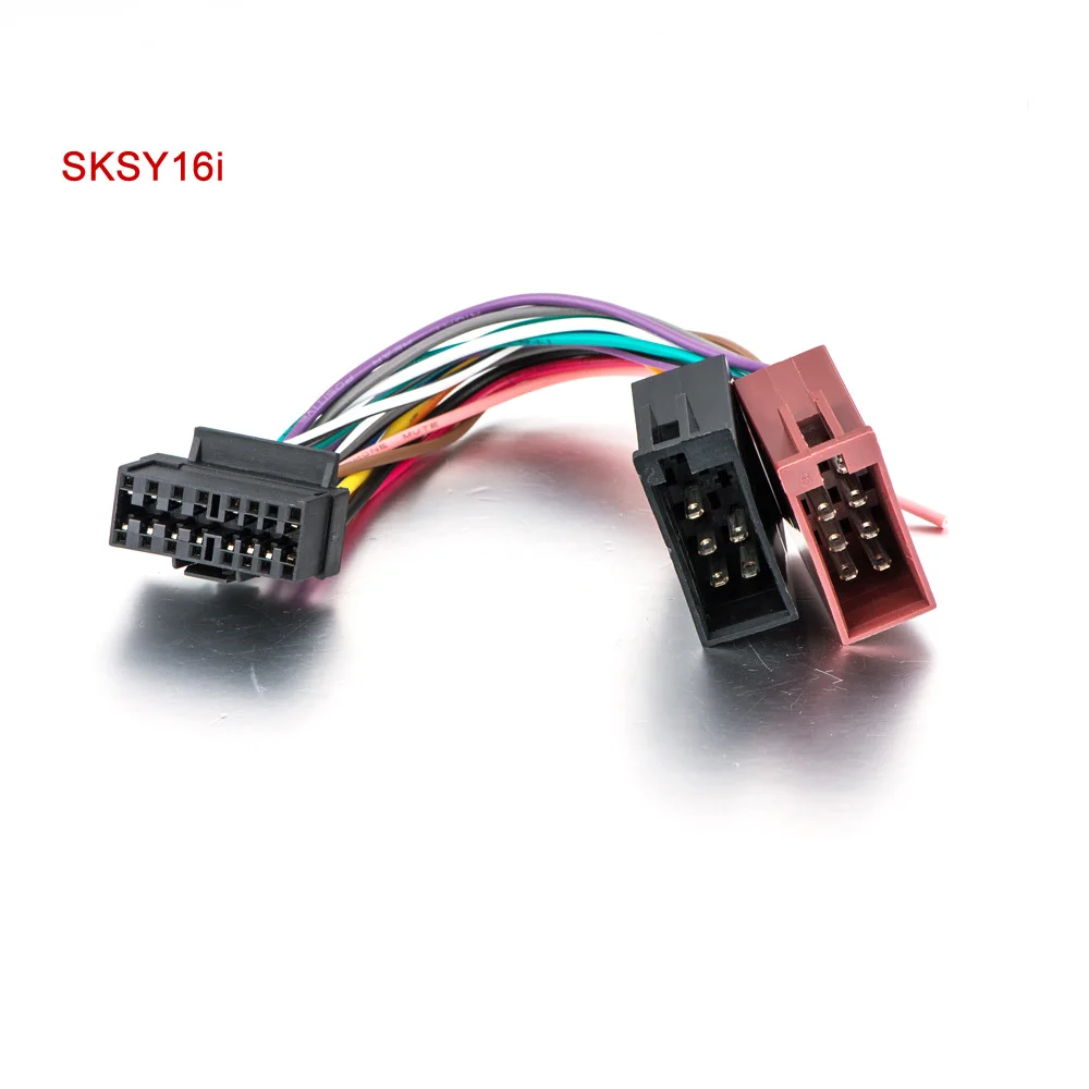 Стандартный Разъем жгут проводов для Sony CDX MEX DSX WX|wire harness connectors|cd cablecable iso |