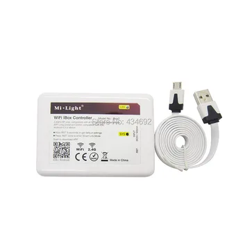 

2.4G Mi Light WIFI iBox Controller DC5V With USB Cable Compatible with IOS/Andriod System APP Control For CW WW RGB Led Bulb