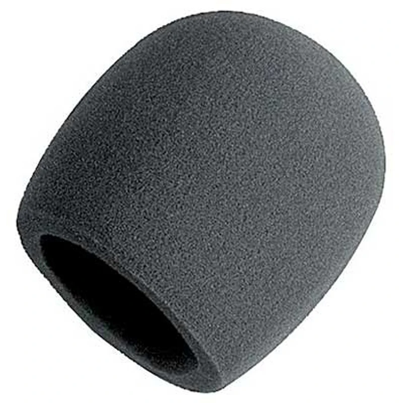 

Good Sale 8.5*6*5cm On Stage Foam Ball-Type Mic Anti Saliva Windscreen Microphone Cover For Microphones Free shipping Jun 23