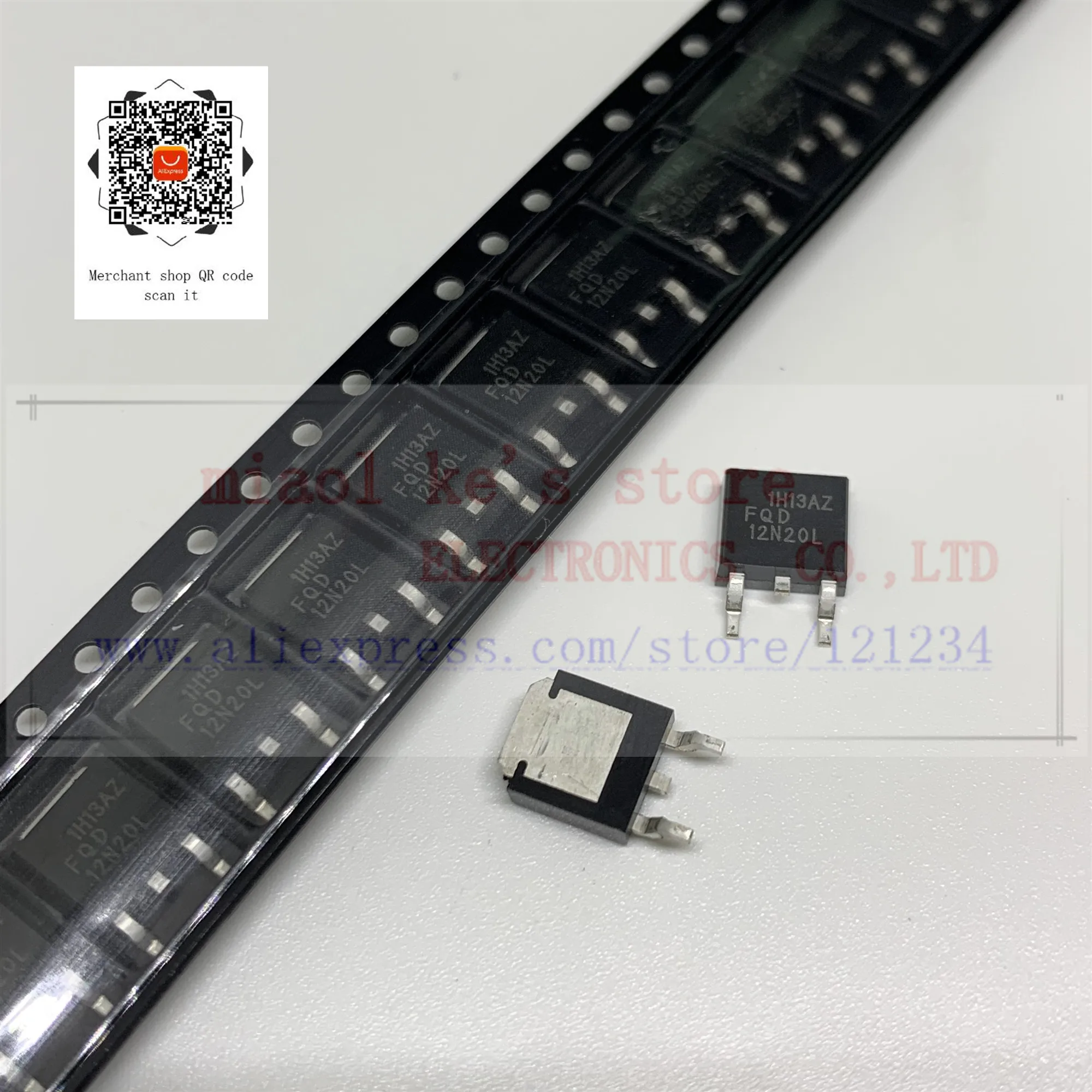 [10 шт.] 100% Новый оригинальный FQD12N20LTM FQD12N20L FQD 12N20L MOSFET N Channel 200V 9A(Tc) DPAK/TO 252|mosfet 200v|mosfet