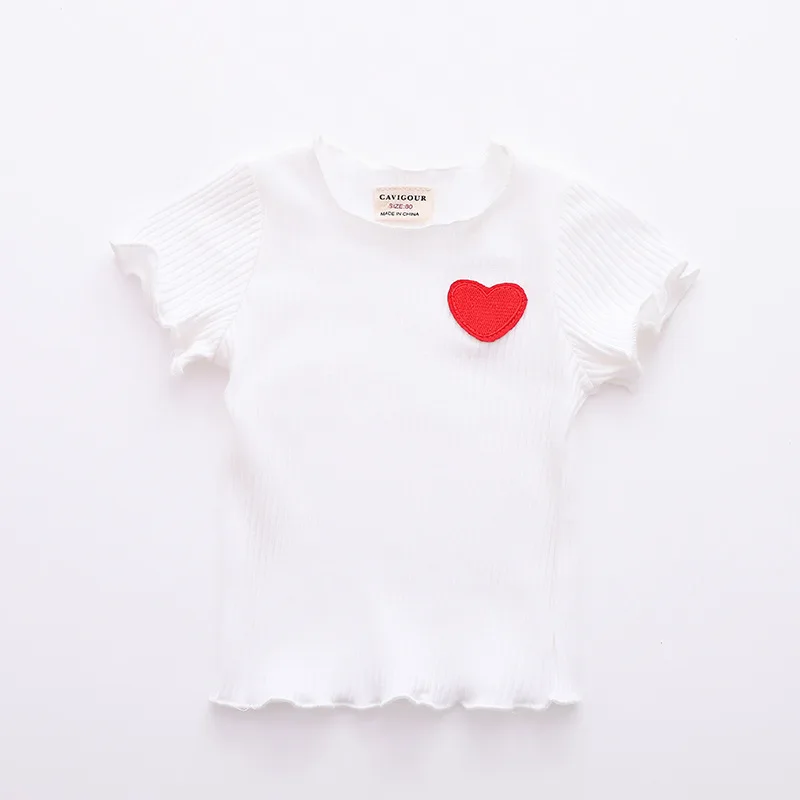 100%cotton Casual T Shirt Cartoon O Neck Summer T-shirt Girl Kids Children Clothes Tee Shirts Tops Cute Toddler Baby 0-5Y