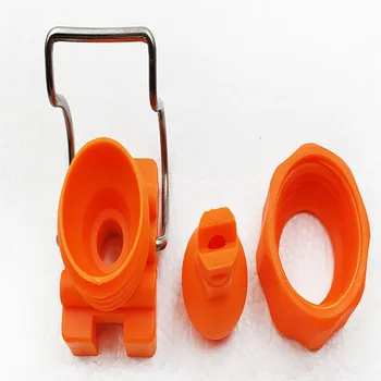 

Flat Fan Nozzle,3/4",1",1 1/4", 1 1/2", 2"Adjustable ball nozzle,PP Plastic adjustable ball flat fan clamp spray nozzle