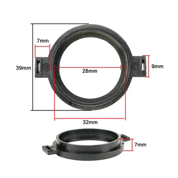 

GHXAMP 2PCS 25 Core Tweeter Voice Coil Bracket Plug-in Bracket Trebel Voice Coil Plastic Rack Repair Parts For Tweeter Speakers