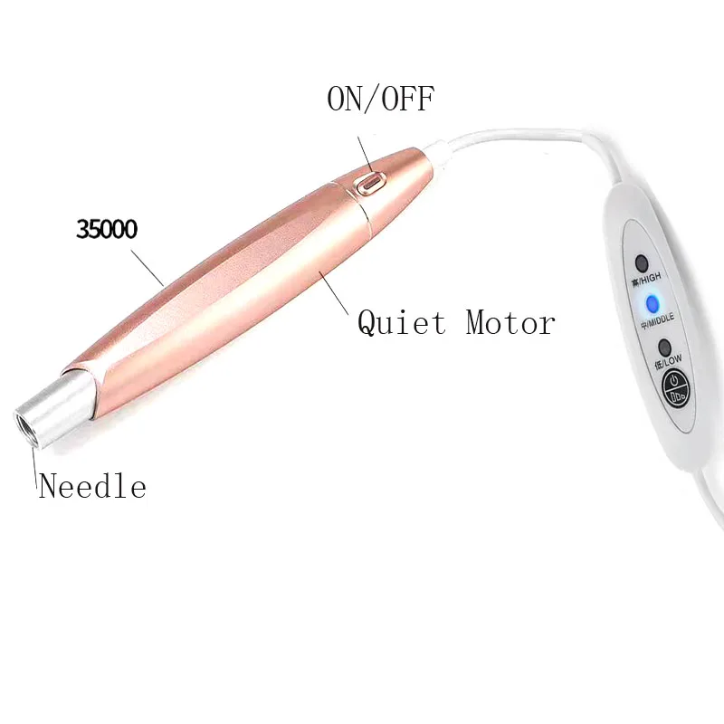  Tattoo Machine Kit Permanent Makeup Machine for Eyebrows Eyeliner Lip Beauty Rotary Motor For Tatoo