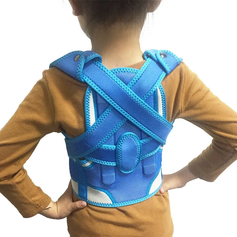 Детский здоровье Регулируемый магнитный Корректор осанки боль в спине Поддержка плеч Ортопедический Корсет поддержка позвоночника пояс