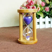 5/10/15 Minutes Bamboo Hourglass Craft Glass Sand Clock Hourglass Count Down Timer Modern Exquisite Gift 5/10/15 Minutes Bamboo Hourglass Craft Glass Sand Clock Hourglass Count Down Timer Modern Exquisite Gift
