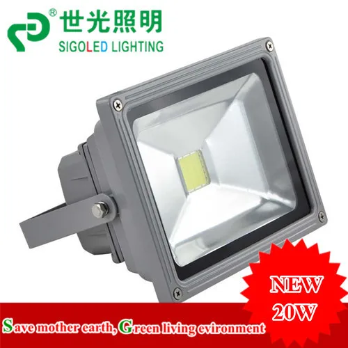 

Free Shipping -led flood light 20W outdoor light led flood lamp led spotlight cob led flood light 1100-1300lm AC85-265V