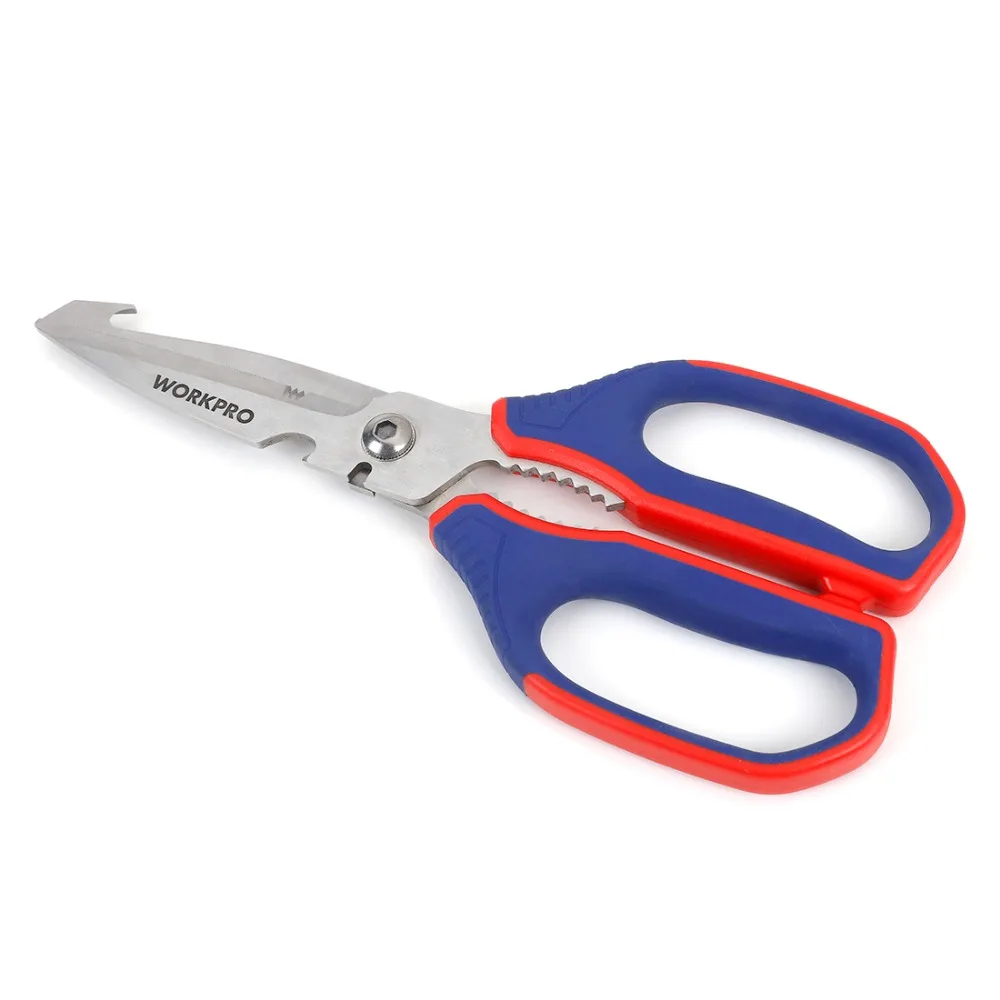 WORKPRO 10 Inch Multi-function Scissors Kitchen Scissors Stainless Steel Scissors Home Scissors WORKPRO 10 Inch Multi-function Scissors Kitchen Scissors Stainless Steel Scissors Home Scissors