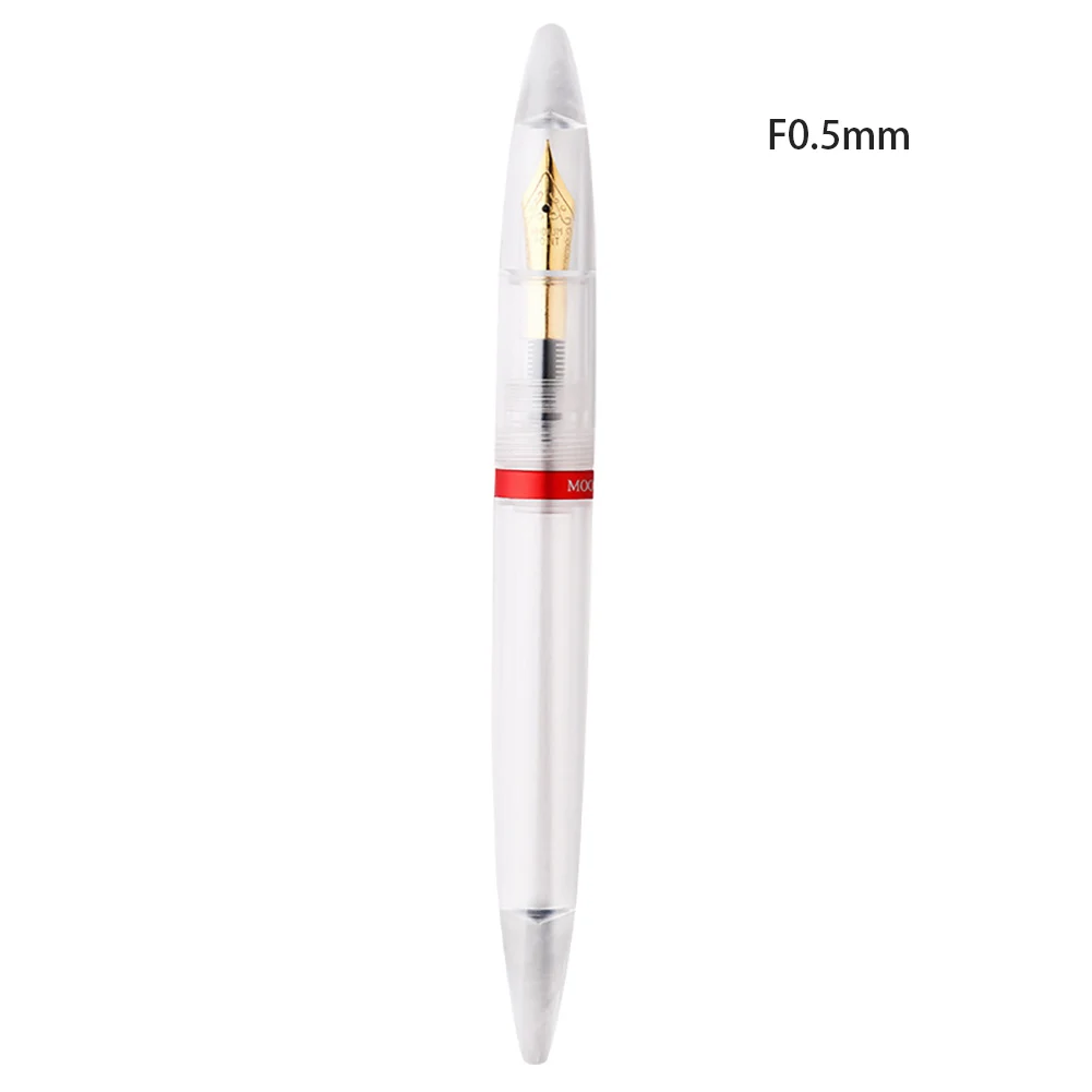 

Writing Durable Fountain Pen Transparent Eye Dropper Office Students Leak Resistance Gifts Fashion Large Capacity School Smooth