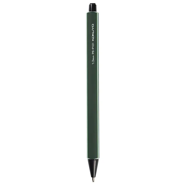 Япония KOKUYO PS-P100 автоматический карандаш Nobroken свинец 0,9 мм 1,3 мм PS-P101 - Цвет: GREEN  13MM