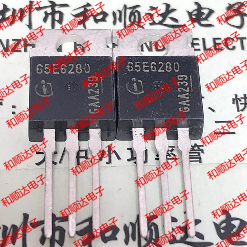 10 шт./лот 65E6280 IPP65R280E6 New TO-220 700V 39A | Электроника