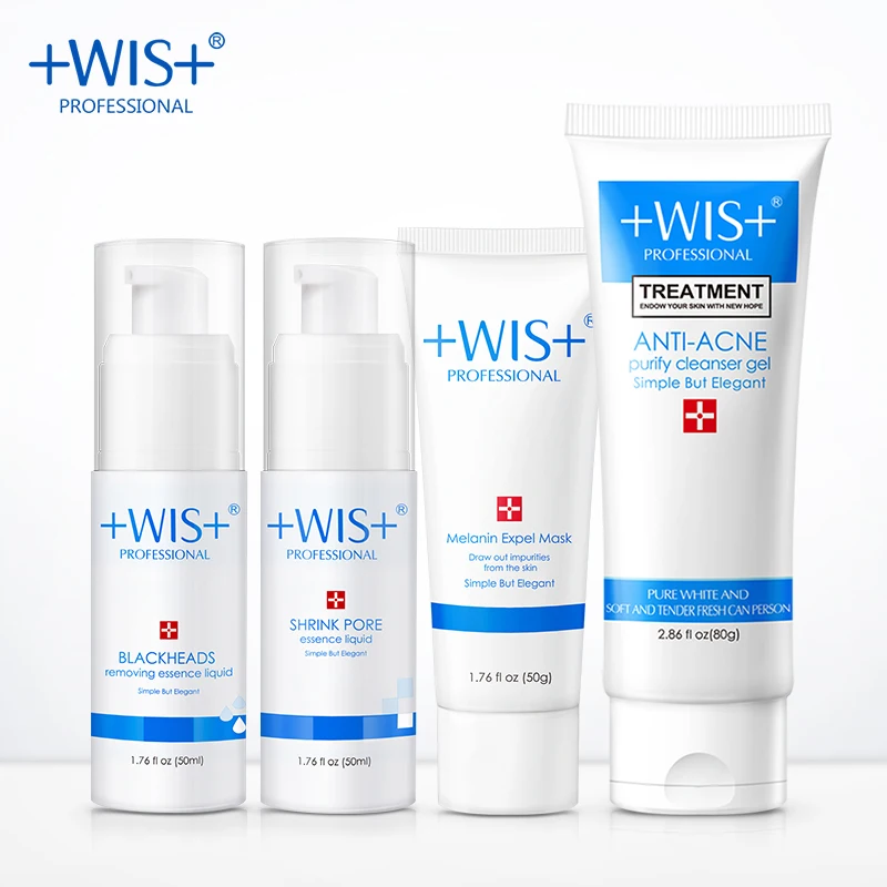 

WIS black head removing set 4 in 1 natural ingredient blackhead remover Deep Cleansing Purifying Peel Off Black head gently