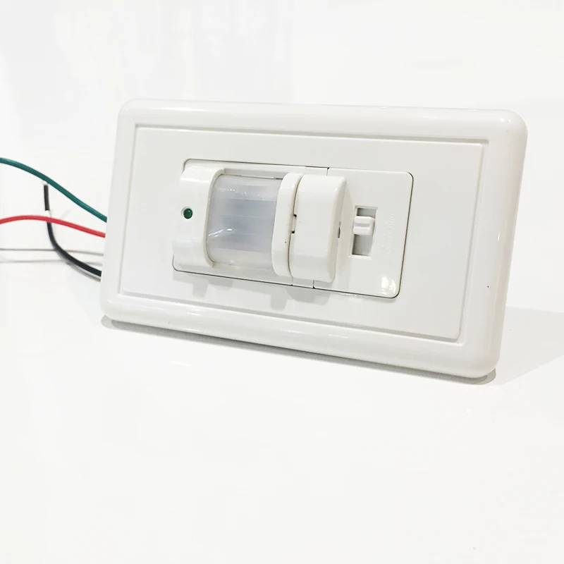 CMBetter New PIR Sensor IR Infrared Motion Sensor light PIR Switch Recessed Wall Model With PIR ON OFF Body Move Induction (4)