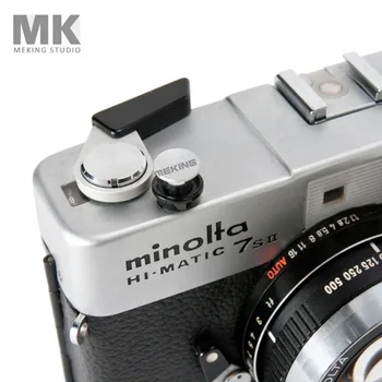 

Selens Colorful Digital Camera Soft Shutter Button with screw Silver Concave For Leica Rolleiflex Fuji Nikon Canon Hasselblad