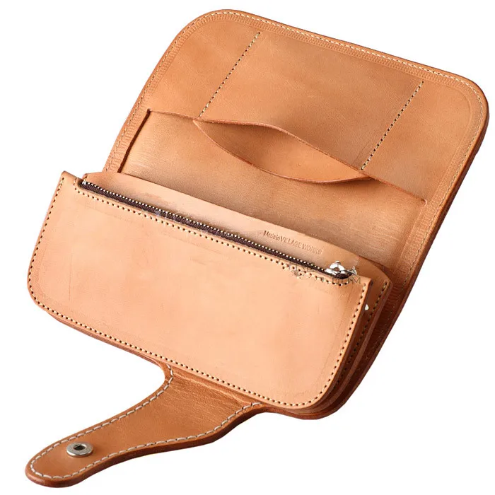 

[C-062] DIY leather art red moon style long clip locomotive has been cut the pattern version DIY Leather Bag paper drawing