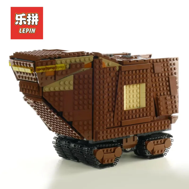 

Lepin 05146 1388Pcs Star Wars Figures Sandcrawler Sets Compatible Legoing 75220 Model Building Kits Blocks Bricks Children Toys