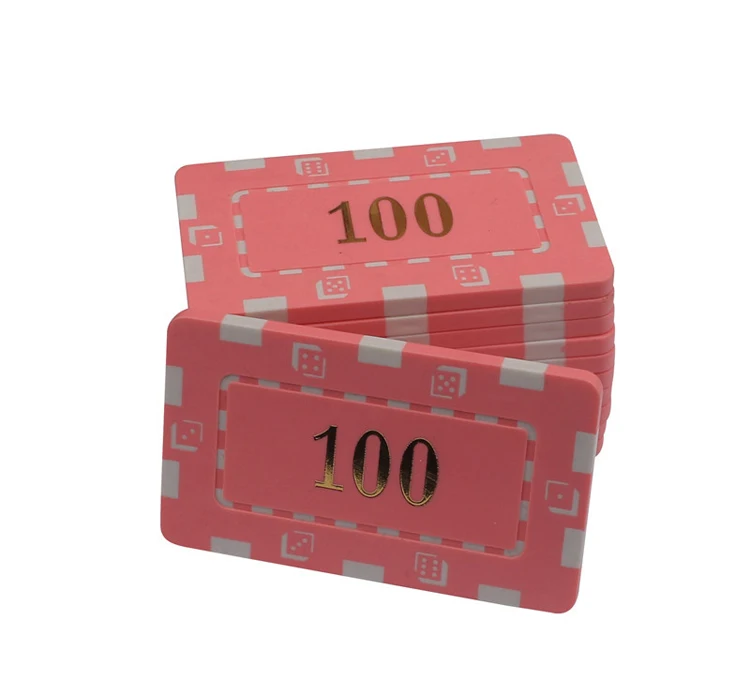 10 шт./лот высококачественный специальный квадратный Тип большие площади чип набор фишек валюты холдем с пользовательские маджонг ABS чипы чип покер