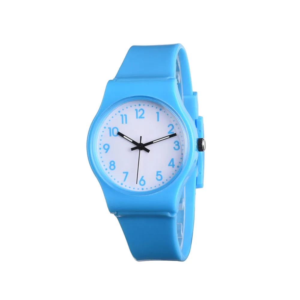 Новые детские часы для девочек, маленькие модные наручные часы для мальчиков, спортивные детские часы, повседневные женские часы Relogio femininos montre femme - Цвет: Blue