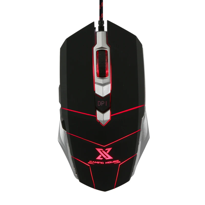 

Professional Wired Gaming Mouse Optical 6 Buttons 2400DPI LED Gamer Mice for PC Computer Laptop Desktop