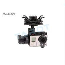 F17394 Таро T4-3D двойной амортизатор Gimbal для Gopro Hero4/3+/3 двойной амортизатор Gimbal TL3D02