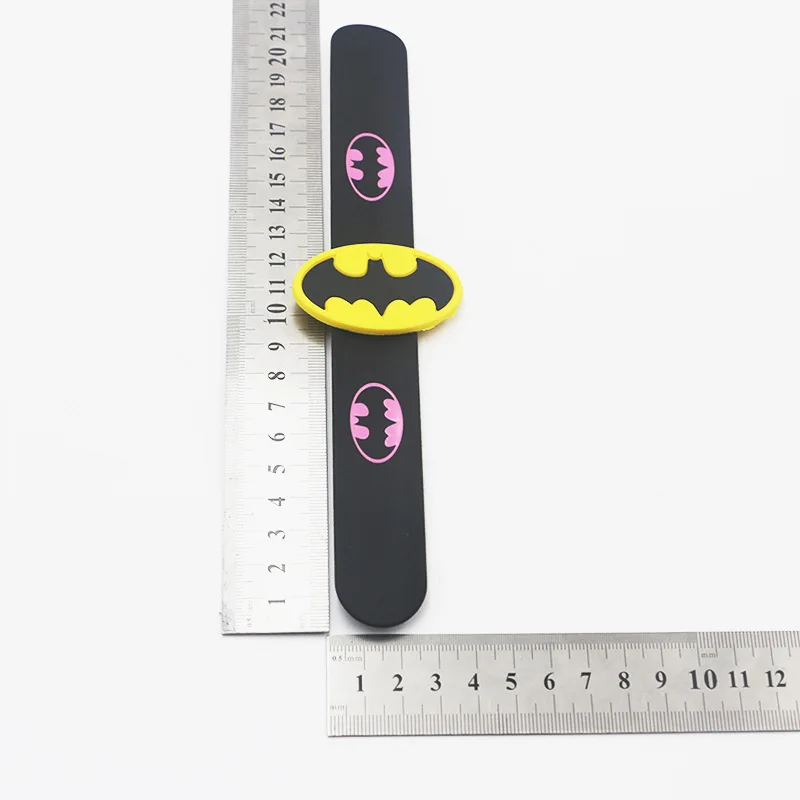 30 шт./лот резиновый супергерой СЛЭП браслет детский браслет для ребенка гибкая упаковка СЛЭП Enfant браслет Рождественский подарок на год