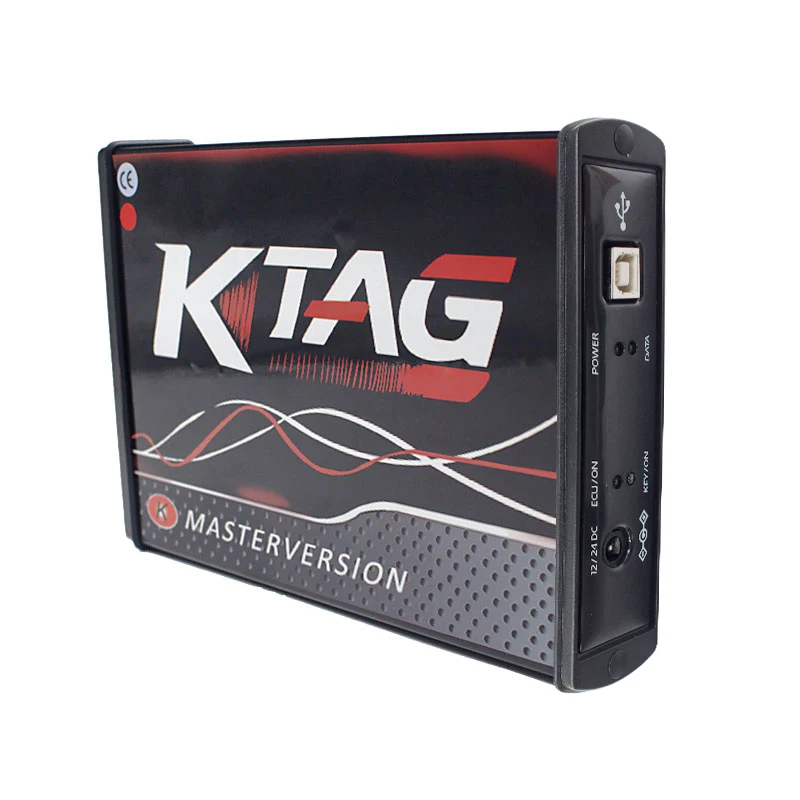 ЕС красный Ktag K TAG V7.020 KESS V2 V5.017 SW V2.25 V2.47 мастер ECU чип Тюнинг инструмент KESS 5,017 Красный Онлайн неограниченное количество жетонов