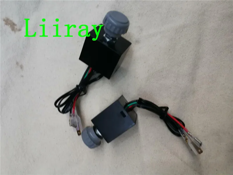 Electric Auto AC Air Conditioner Thermostat DC 12V/24V 10A With Sensor Temperature Rotary Switch
