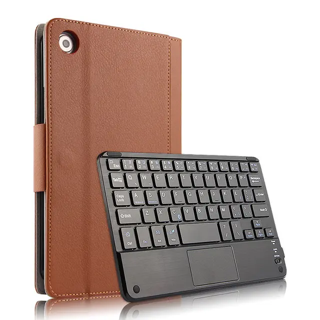 Cheap Case For Huawei Mediapad M5 8.4 Wireless Bluetooth keyboard Protective Cover m5 8.4 SHT-AL09 SHT-W09 8.4" Tablet PU Leather Case