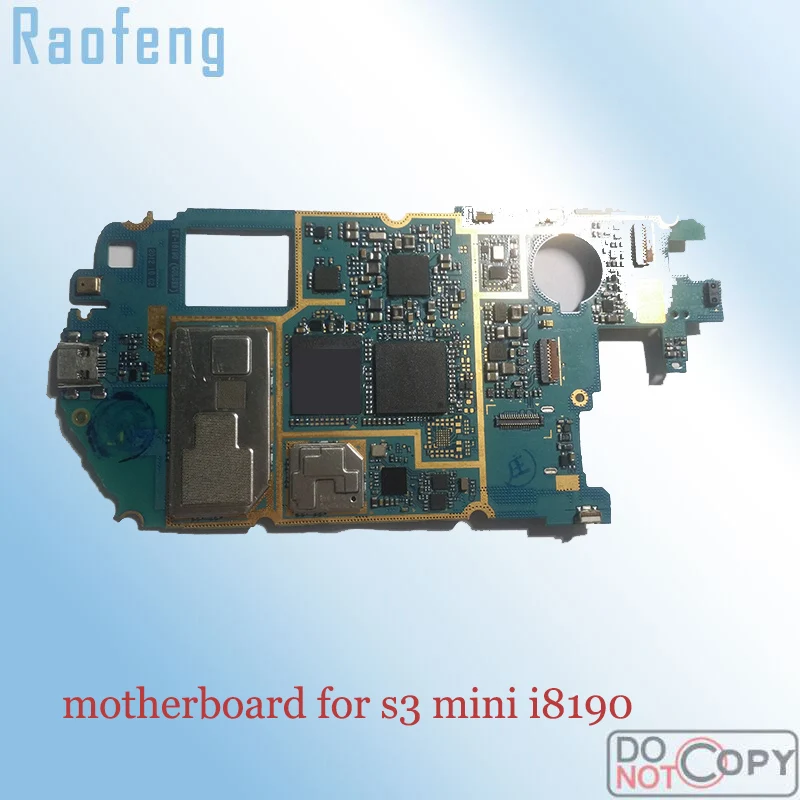 Разблокированная материнская плата Raofeng для Samsung galaxy S3 mini i8190 i8200 хорошо
