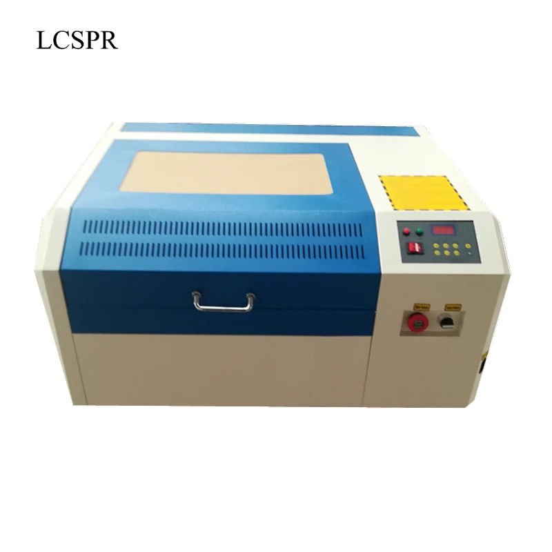 

50W CO2 4040 laser engraving and cutting machine With Square inner rail and 50W power supply free shipping