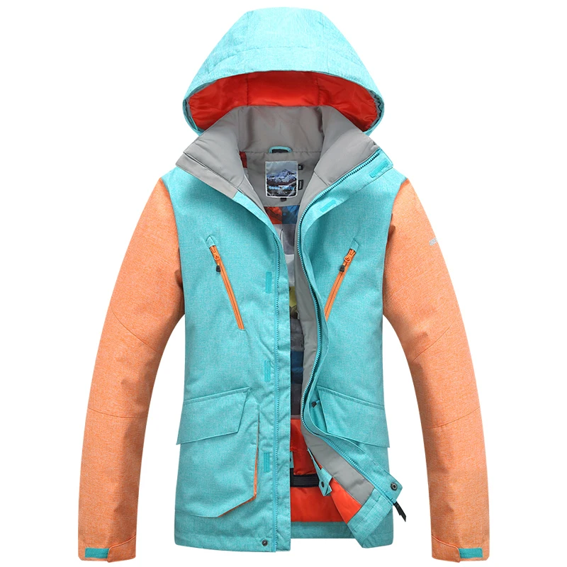 Gsou الثلوج MS01K الرجال بدلة تزلج السراويل + سترة/مجموعة الرياضات الشتوية الجليد الرجال مجموعات للماء التزلج يندبروف