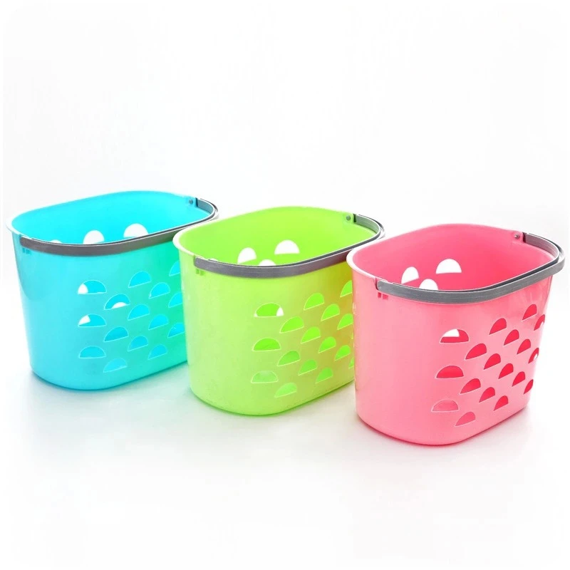 9341 plastic collection basket hand held Bath Bath Collection hanging