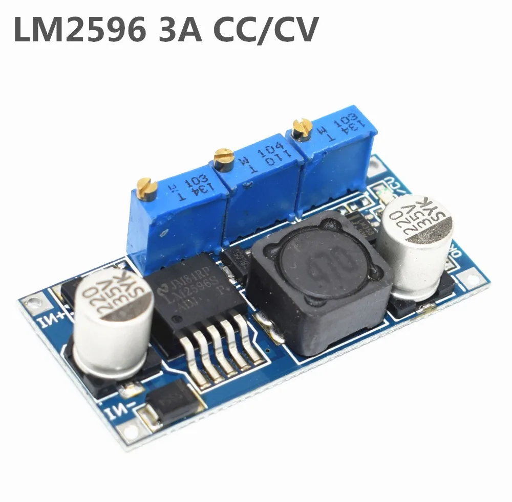 LM2596 Преобразователь мощности понижающий модуль LM2596S DC-DC 1,5 В-35 В Регулируемый понижающий модуль питания 3,3 В/5 В/12 В/24 В LM2596 Преобразователь мощности понижающий модуль LM2596S DC-DC 1,5 В-35 В Регулируемый понижающий модуль питания 3,3 В/5 В/12 В/24 В